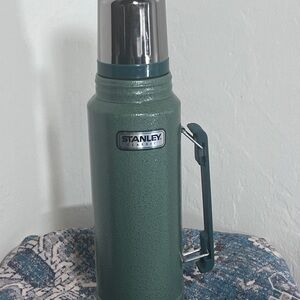 Vintage Stanley 1-Qt Thermos Vacuum Bottle – Aladdin Nashville – Green Hammerton